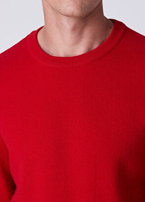 Beymen Club Red Knitted Basic Sweater - 6