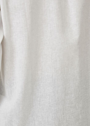 Beymen Club Comfort Fit White Linen Shirt - 9