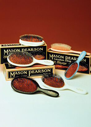 Mason Pearson Junior Bristle Nylon BN2 Pink Saç Fırçası - 5