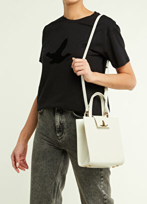 Beymen Club Milano Ekru Kadın Deri Çapraz Çanta - 3