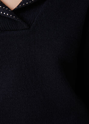 Beymen Club Navy Blue Hotfix Sweater - 8