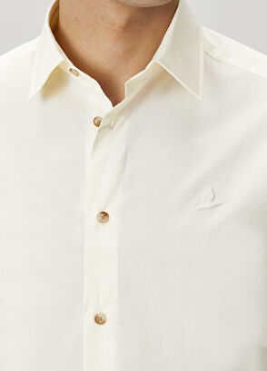 Beymen Club Mink Logo Detailed Shirt - 7