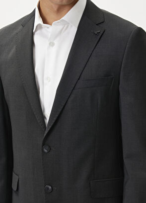 Beymen Club Drop 6 Anthracite Wool Suit - 6