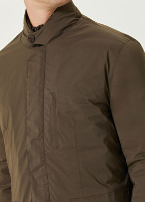 Beymen Club Haki İç Yelek Detaylı Puff Mont - 6