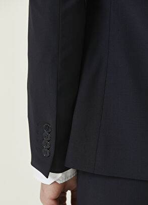 Beymen Club Navy Blue Wool Suit - 7
