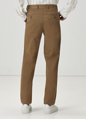 Beymen Club Regular Fit Mink Twill Textured Chino Pants - 3
