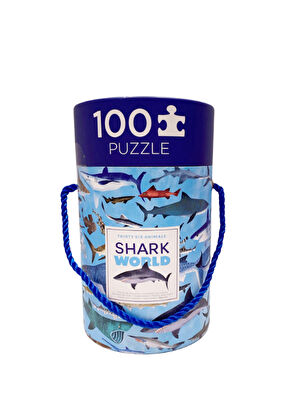 Crocodile Creek Köpek Balıkları Temalı 100 Parça Çocuk Puzzle - 5