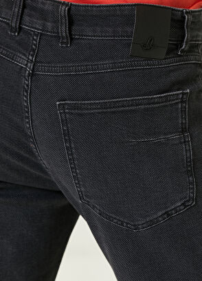 Beymen Club XSlim Fit Antrasit Diyagonal Dokulu Spor Pantolon - 5