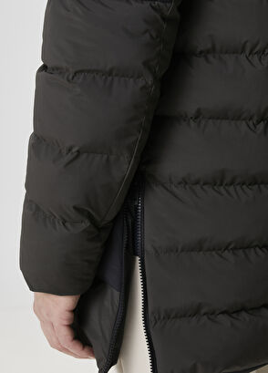 Beymen Club Black Khaki Hooded Puff Coat - 8