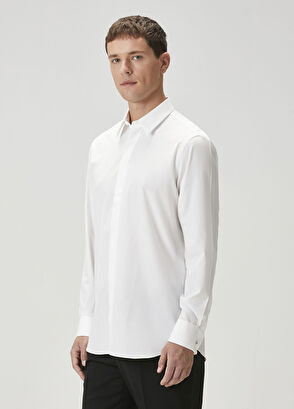 Lardini Kırık Beyaz Gömlek - 3