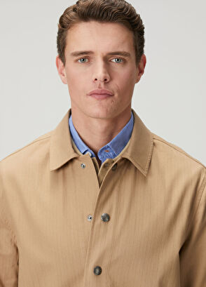 Beymen Club Deve Tüyü Punto Dikişli Dış Gömlek - 7