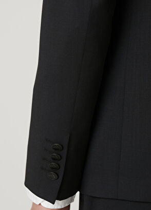 Beymen Club Black Wool Thin Classic Suit - 6