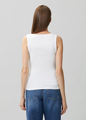 Beymen Club White Tank Top - 4