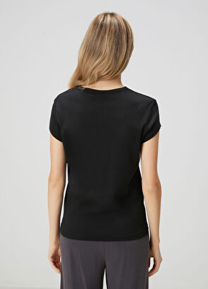 Beymen Club Siyah Basic T-shirt - 5