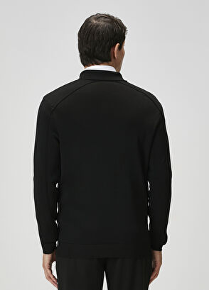 Beymen Club Siyah Polo Yaka Triko - 5