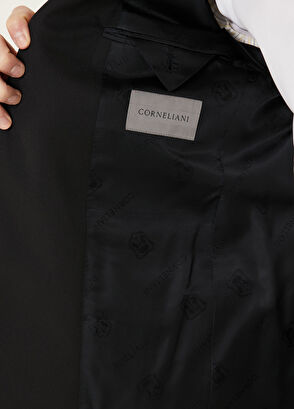 Siyah Yün Takım Elbise - Görsel 9