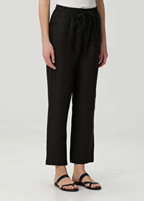 Beymen Collection Siyah Keten Pijama Pantolon - 3