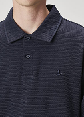 Beymen Club Comfort Fit Lacivert Polo Sweatshirt - 6