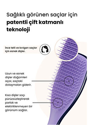 Tangle Teezer Zodiac The Ultimate Detangler Libra Libra Straight & Curly Hair Hair Detangling Comb - 5