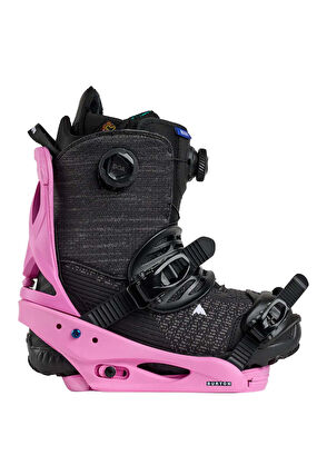 Burton Scribe Re:flex Snowboard Bindings Pembe Kadın Snowboard Bağlaması - 5