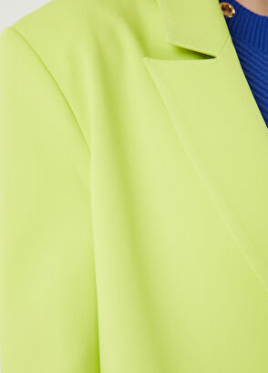 Beymen Club Neon Green Blazer - 7