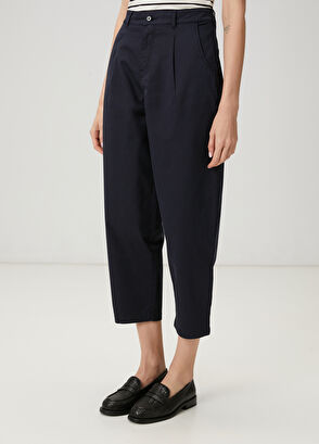 Beymen Club Navy Blue Gabardine Chinos - 3