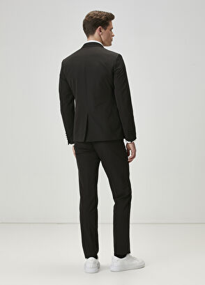 Beymen Club Drop 6 Slim Fit Siyah Takım Elbise - 7