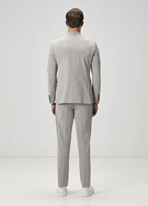 Beymen Club Beige Embossed Suit - 6