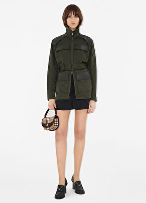 Burberry Highlands Mini Bej Kadın Omuz Çantası - 5