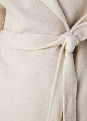 Beymen Club Light Beige Hooded Coat - 7