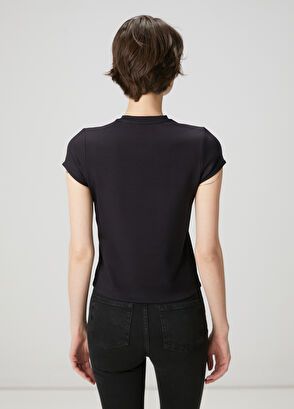 Beymen Club Navy Blue Crystal T-Shirt - 7