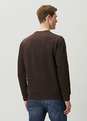 Boss Sharpe Dark Brown Sweatshirt - 4