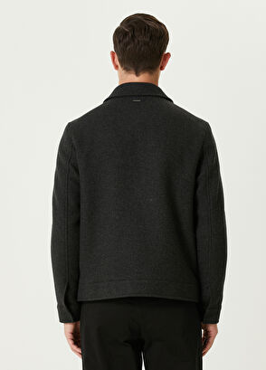 Beymen Club Anthracite Wool Jacket - 5