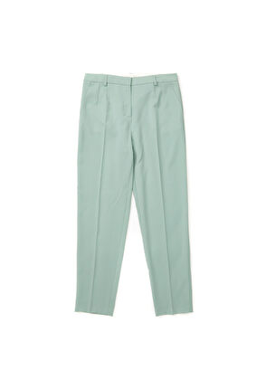 Beymen Collection Su Yeşili Havuç Kesim Koton Pantolon - 6