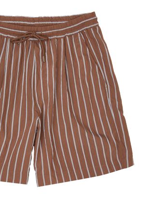 Beymen Club Brown Striped Shorts - 6