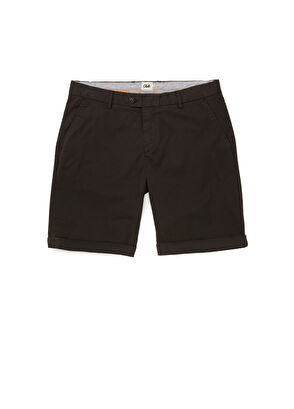Beymen Club Slim Fit Black Twill Shorts - 6
