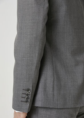 Beymen Club Drop 6 Grey Wool Suit - 7