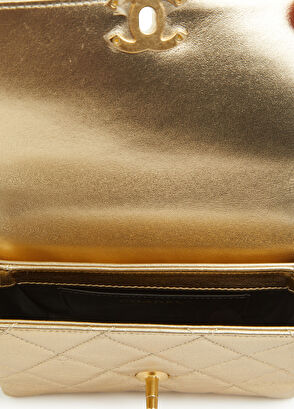 Chanel Mini Signature Chain Çanta - Görsel 8