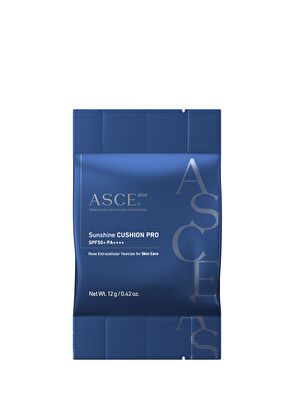 Asce Plus Eksozom İçeren Sunshine SPF50+ Cushion Pro 12 gr + 12 gr Refill  - 5