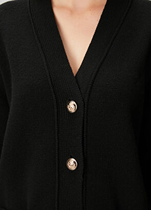 Beymen Club Siyah Yün Hırka - 6