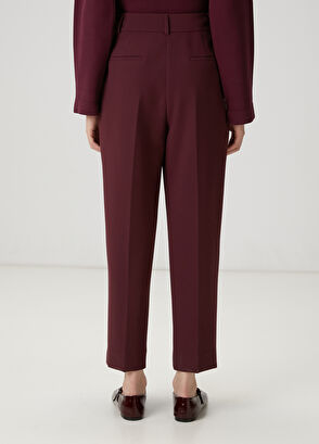 Beymen Club Plum Pleated Pants - 5