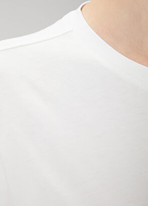 Beymen Club Kırık Beyaz Taşlı Köpek Baskılı T-shirt - 6