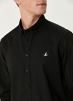 Beymen Club Comfort Fit Siyah Gömlek - 6