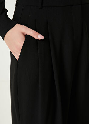 Beymen Club Black Crepe Palazzo Pants - 4