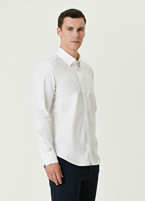 Beymen Club Slim Fit Beyaz Gömlek - 3