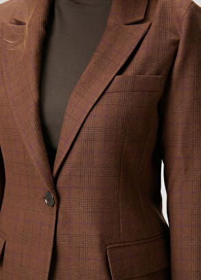 Beymen Club Kahverengi Yün Ceket - 6