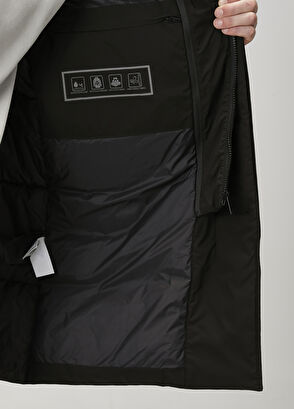 Beymen Club Siyah Kapüşonlu Kaban - 11