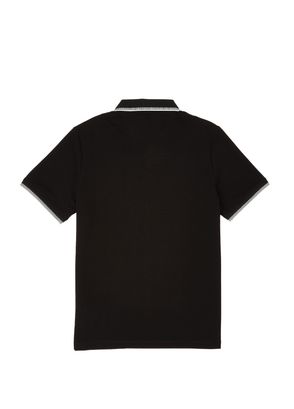 Beymen Club Black Comfort Fit Slim Ottomon Polo T-Shirt - 7