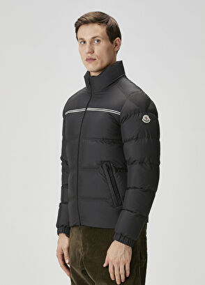 Siyah Puff Mont - Görsel 5