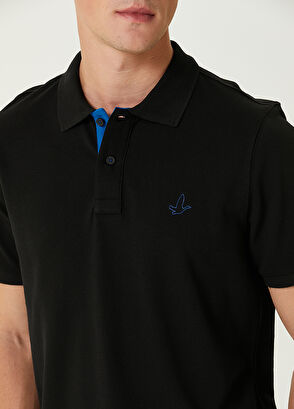 Beymen Club Comfort Fit Siyah Polo Yaka T-shirt - 6